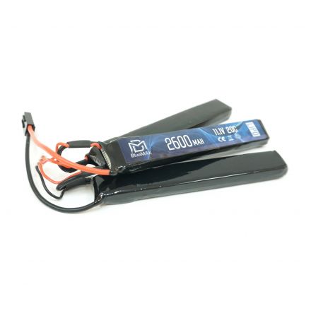 Аккумулятор BlueMAX Li-Po 11.1V 2600mah 20C, 3 x (128x20x10) мм (триплет)
